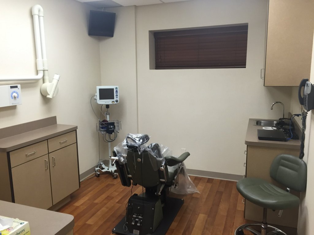 Patient treatment room