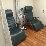 Two waiting chairs